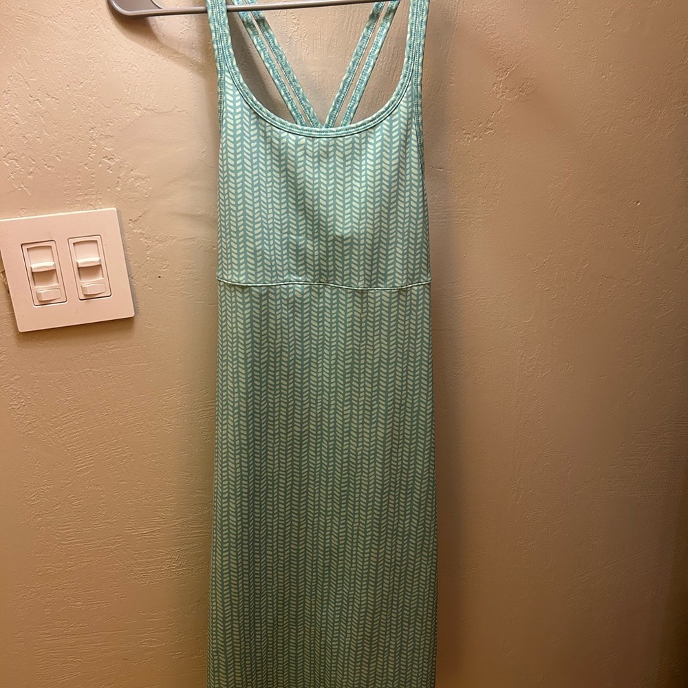 Columbia Mint Green Patterned Maxi Dress